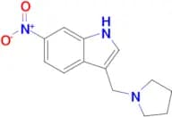 6-NITRO-3-(PYRROLIDIN-1-YLMETHYL)-1H-INDOLE