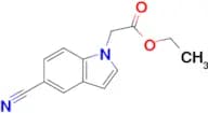 ETHYL 2-(5-CYANO-1H-INDOL-1-YL)ACETATE