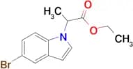 Ethyl 2-(5-bromo-1H-indol-1-yl)propionate