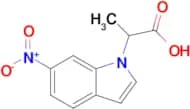 2-(6-NITRO-1H-INDOL-1-YL)PROPANOIC ACID