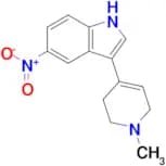 3-(1-METHYL-1,2,3,6-TETRAHYDROPYRIDIN-4-YL)-5-NITRO-1H-INDOLE