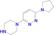 3-(1-PIPERAZINYL)-6-(1-PYRROLIDINYL)PYRIDAZINE