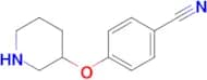 4-(3-PIPERIDINYLOXY)BENZONITRILE