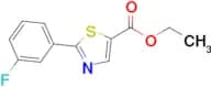 ETHYL 2-(3-FLUOROPHENYL)THIAZOLE-5-CARBOXYLATE