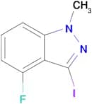 4-FLUORO-3-IODO-1-METHYL-1H-INDAZOLE