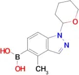 1-(TETRAHYDRO-2H-PYRAN-2-YL)-4-METHYL-1H-INDAZOL-5-YL-5-BORONIC ACID