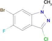 6-BROMO-3-CHLORO-5-FLUORO-1-METHYL-1H-INDAZOLE