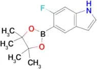 (6-FLUORO-1H-INDOL-5-YL)BORONIC ACID PINACOL ESTER