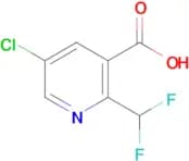5-CHLORO-2-(DIFLUOROMETHYL)PYRIDINE-3-CARBOXYLIC ACID