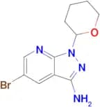 5-BROMO-1-(TETRAHYDRO-2H-PYRAN-2-YL)-1H-PYRAZOLO[3,4-B]PYRIDIN-3-AMINE