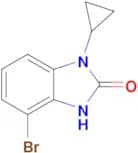 4-BROMO-1-CYCLOPROPYL-1H-BENZO[D]IMIDAZOL-2(3H)-ONE