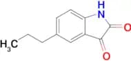 5-PROPYLINDOLINE-2,3-DIONE