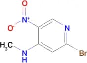 2-BROMO-N-METHYL-5-NITROPYRIDIN-4-AMINE