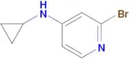 2-BROMO-N-CYCLOPROPYLPYRIDIN-4-AMINE