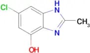 6-CHLORO-2-METHYL-1H-BENZO[D]IMIDAZOL-4-OL