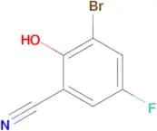 3-BROMO-5-FLUORO-2-HYDROXYBENZONITRILE