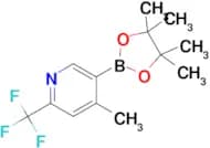 (4-METHYL-6-(TRIFLUOROMETHYL)PYRIDIN-3-YL)BORONIC ACID PINACOL ESTER