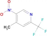 2-(TRIFLUOROMETHYL)-4-METHYL-5-NITROPYRIDINE