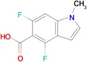 4,6-DIFLUORO-1-METHYL-1H-INDOLE-5-CARBOXYLIC ACID