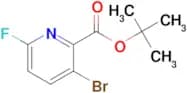 TERT-BUTYL 3-BROMO-6-FLUOROPICOLINATE