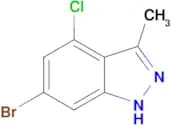 6-BROMO-4-CHLORO-3-METHYL-1H-INDAZOLE
