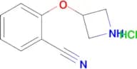 2-(AZETIDIN-3-YLOXY)BENZONITRILE HCL
