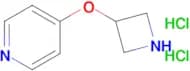 4-(AZETIDIN-3-YLOXY)PYRIDINE 2HCL