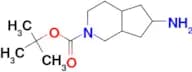 TERT-BUTYL 6-AMINOHEXAHYDRO-1H-CYCLOPENTA[C]PYRIDINE-2(3H)-CARBOXYLATE