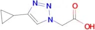 2-(4-CYCLOPROPYL-1H-1,2,3-TRIAZOL-1-YL)ACETIC ACID