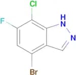4-BROMO-7-CHLORO-6-FLUORO-1H-INDAZOLE