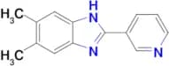 5,6-DIMETHYL-2-(PYRIDIN-3-YL)-1H-BENZO[D]IMIDAZOLE