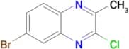 6-BROMO-3-CHLORO-2-METHYLQUINOXALINE