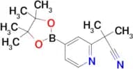 (2-(2-CYANOPROPAN-2-YL)PYRIDIN-4-YL)BORONIC ACID PINACOL ESTER