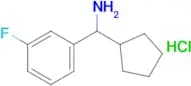 CYCLOPENTYL(3-FLUOROPHENYL)METHANAMINE HCL