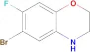 6-BROMO-7-FLUORO-3,4-DIHYDRO-2H-BENZO[B][1,4]OXAZINE