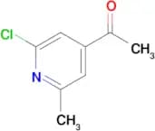 1-(2-CHLORO-6-METHYLPYRIDIN-4-YL)ETHANONE