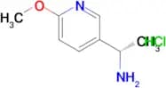 (S)-1-(6-METHOXYPYRIDIN-3-YL)ETHANAMINE HCL