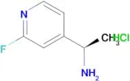 (R)-1-(2-FLUOROPYRIDIN-4-YL)ETHANAMINE HCL