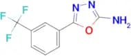 5-(3-(TRIFLUOROMETHYL)PHENYL)-1,3,4-OXADIAZOL-2-AMINE