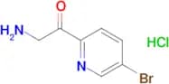 2-AMINO-1-(5-BROMOPYRIDIN-2-YL)ETHANONE HCL