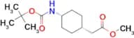 CIS-METHYL 2-(4-((TERT-BUTOXYCARBONYL)AMINO)CYCLOHEXYL)ACETATE