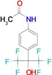 N-(4-(1,1,1,3,3,3-HEXAFLUORO-2-HYDROXYPROPAN-2-YL)PHENYL)ACETAMIDE