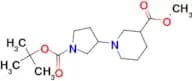 METHYL 1-(1-(TERT-BUTOXYCARBONYL) PYRROLIDIN-3-YL)PIPERIDINE-3-CARBOXYLATE