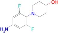 1-(4-AMINO-2,6-DIFLUOROPHENYL)PIPERIDIN-4-OL