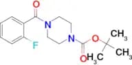 TERT-BUTYL 4-(2-FLUOROBENZOYL)PIPERAZINE-1-CARBOXYLATE