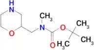 TERT-BUTYL METHYL(MORPHOLIN-2-YLMETHYL)CARBAMATE