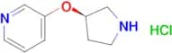 (R)-3-(PYRROLIDIN-3-YLOXY)PYRIDINE HCL