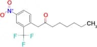 1-(2-(TRIFLUOROMETHYL)-4-NITROPHENYL)OCTAN-2-ONE