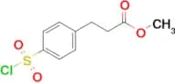 3-(4-Chlorosulfonylphenyl)propionic acid methyl ester