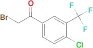 2-BROMO-1-(4-CHLORO-3-(TRIFLUOROMETHYL)PHENYL)ETHANONE